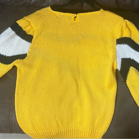 Vintage 80’s Maurada yellow sweater - Picture 3 of 5